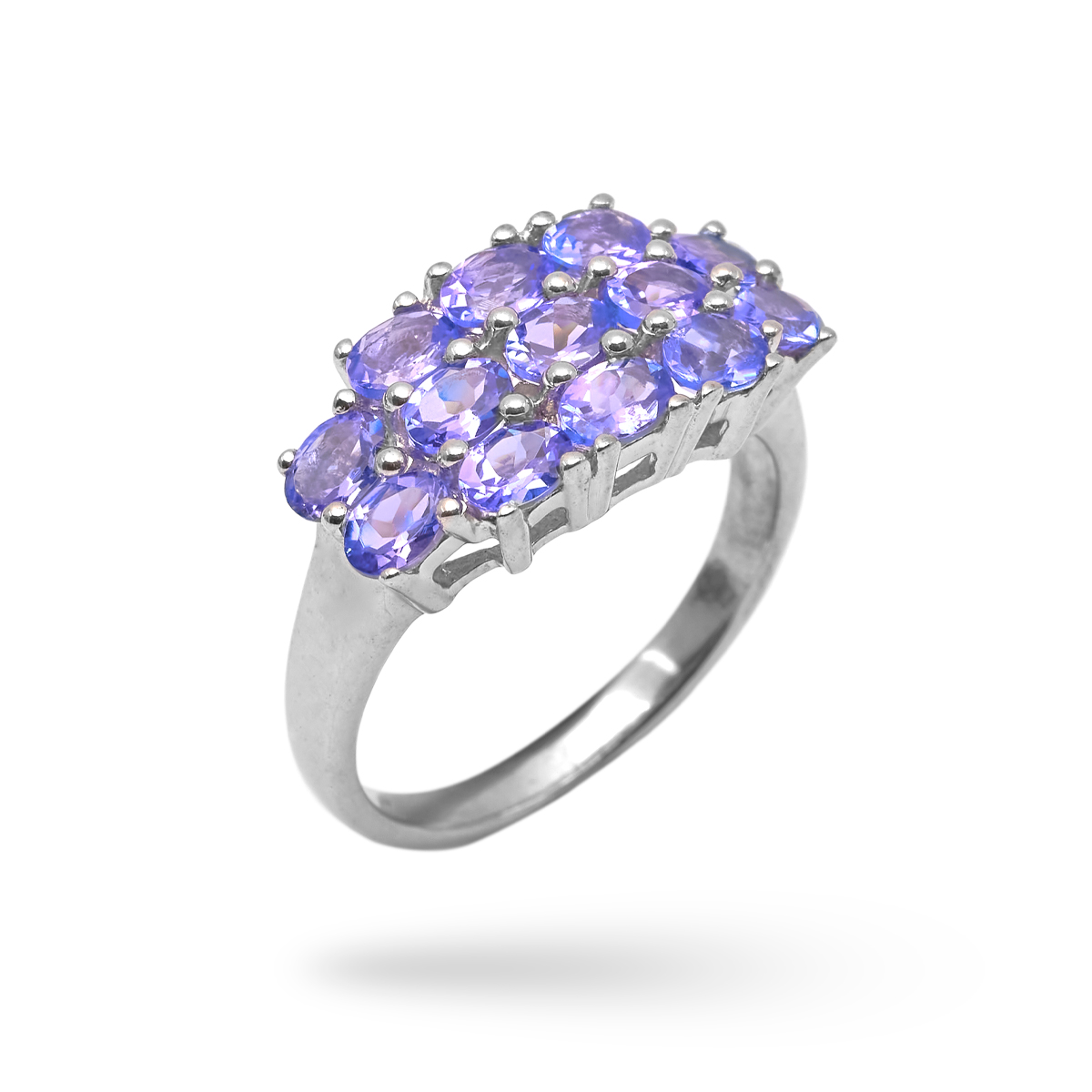 Bague tanzanite argent Olpha